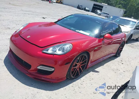 2010 Porsche Panamera Turbo из США, поврежденный, VIN WP0AC2A76AL091598